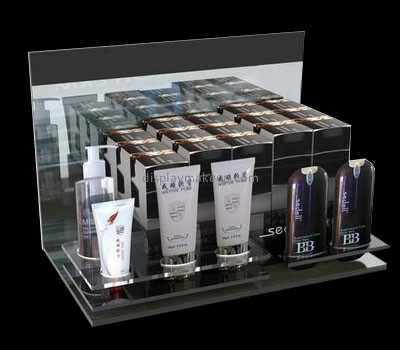Wholesale acrylic makeup counter display desktop acrylic display stand store display rack DMD-068
