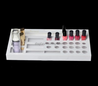 Hot selling acrylic makeup organizer counter display stand cosmetic organizer DMD-071