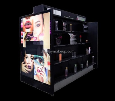 Custom acrylic cosmetic shop furniture makeup display cheap display cabinet DMD-074