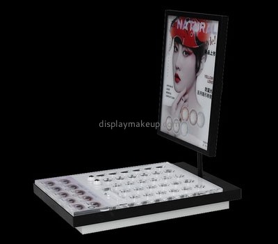 Customized acrylic cosmetic stand good sale makeup stand cosmetic display stand DMD-083