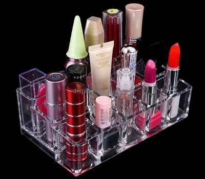 Hot selling acrylic countertop display mac cosmetic display makeup counter display DMD-119