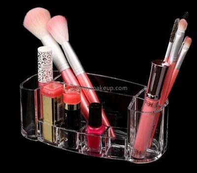 Customized acrylic makeup display case cosmetic display stand make up display stand DMD-121