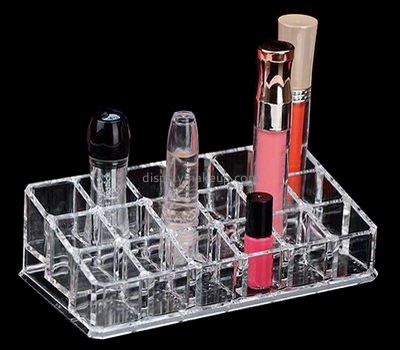 Customized design professional makeup display stands acrylic display cosmetic display counter DMD-125