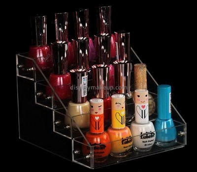 Hot selling acrylic nail polish display cosmetic display retail counter display DMD-146