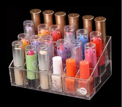 Factory custom acrylic displays plastic display lipstick display rack DMD-182