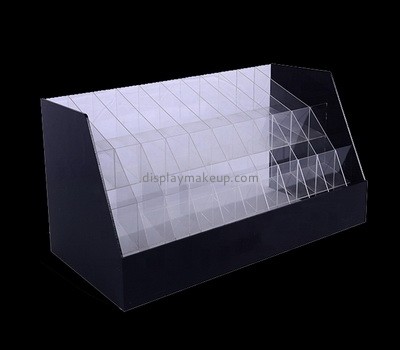 Hot selling acrylic step display stand acrylic cosmetic organizer retail display DMD-197