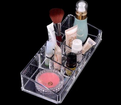 Customized clear table top display stands store display racks makeup display stands for sale DMD-229