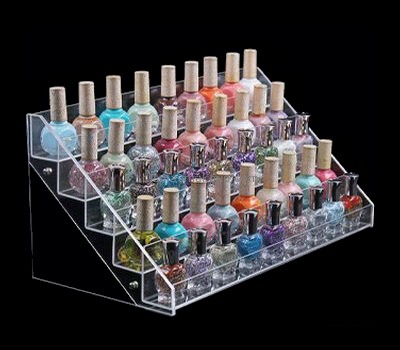 Factory wholesale displays acrylic nail polish standing rack counter top display DMD-237