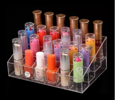 Factory wholesale lipstick acrylic cosmetics display stands lipstick display rack DMD-243