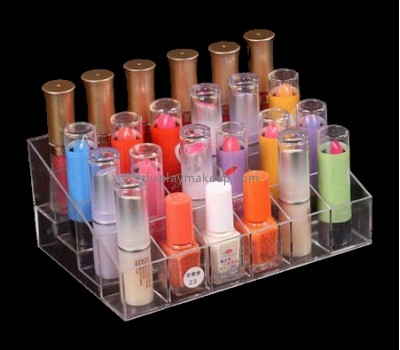 Factory wholesale retail displays professional makeup display stands lipstick stand display DMD-245