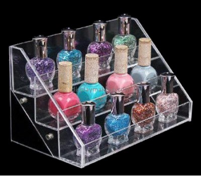 Factory custom design display acrylic nail polish display rack cheap makeup stands for sale DMD-260