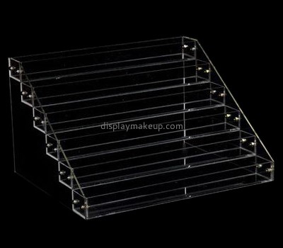Customized clear display stands acrylic display holders beauty product display stand DMD-266
