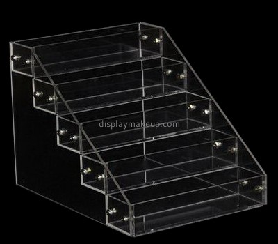 China acrylic cosmetic display stand suppliers direct sale acrylic plastic counter display stands store display shelves DMD-219