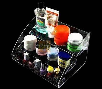 Customized acrylic cosmetics display stand cosmetic display shelves plastic stands for display DMD-271