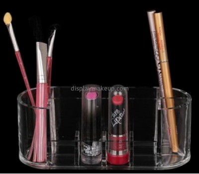 Cosmetic display stand suppliers customize acrylic makeup brush holder DMD-280