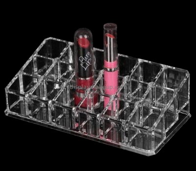Cosmetic display stand suppliers customize plastic lipstick holder product display DMD-289