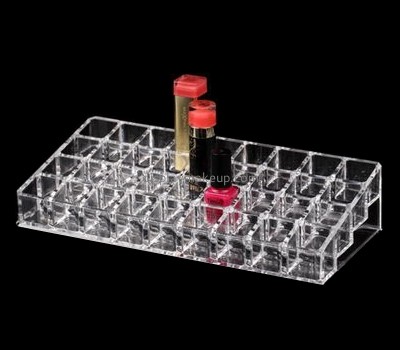 Cosmetic display stand suppliers customize plexiglass lipstick stand display DMD-317