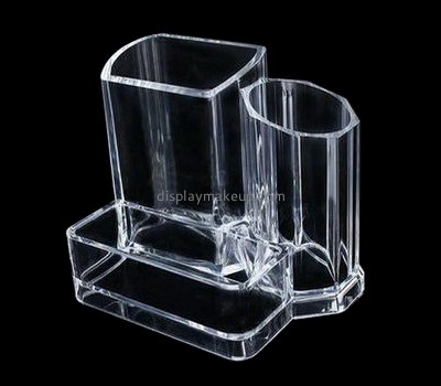 Makeup display stand suppliers customize acrylic lipstick holder stand up makeup brush holder DMD-329