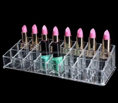 Cosmetic display stand suppliers customized plastic lipstick holder display stands for cosmetics DMD-348