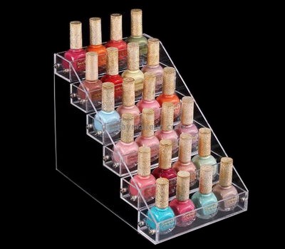 Makeup display stand suppliers customized counter stand display nail polish organiser DMD-431