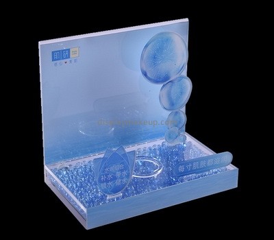 Cosmetic display stand suppliers customized acrylic cosmetic shop display stand DMD-447