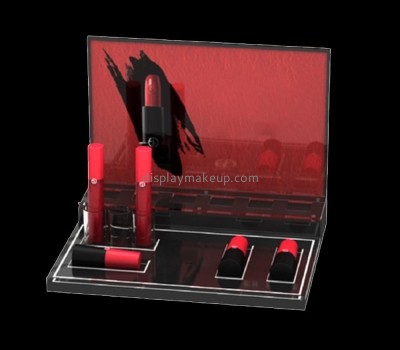 Makeup display stand suppliers customized cosmetic lipstick store display holder DMD-448