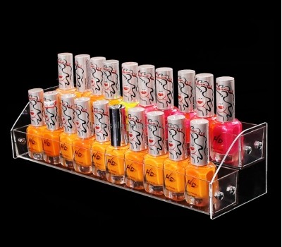Cosmetic display stand suppliers customized acrylic holder organizer for nail polish DMD-474