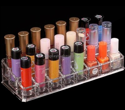 Cosmetic display stand suppliers customized acrylic cute lipstick holder DMD-481