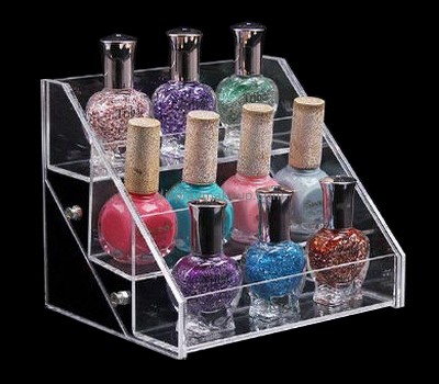 Makeup display stand suppliers customized acrylic nail polish holder DMD-487