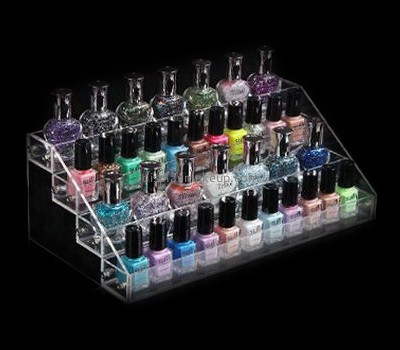 Makeup display stand suppliers customized acrylic nail polish holder rack holder DMD-489