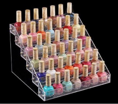 Acrylic display manufacturers customized makeup nail polish organizer stand DMD-495