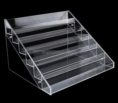 Acrylic plastic supplier customized tiered acrylic cosmetic holder display stand DMD-517