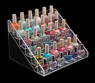 Acrylic products manufacturer customized acrylic makeup nail polish organizer DMD-559