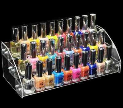 Plexiglass company customized acrylic nail polish display rack holder DMD-588