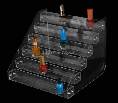 Display stand manufacturers customized best acrylic nail polish organizer holder DMD-607