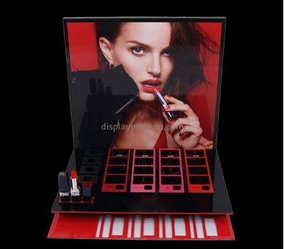 Acrylic company customized makeup lipstick display holder DMD-616