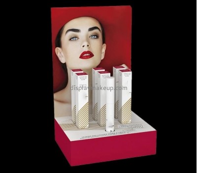 Lucite manufacturer customized perspex lipstick display holder DMD-617