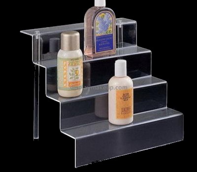Makeup display stand suppliers custom acrylic plastic fabrication display stand DMD-652