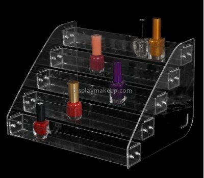 Makeup display stand suppliers custom acrylic fabrication nail varnish holder DMD-850