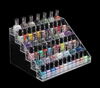Cosmetic display stand suppliers custom design acrylic display nail polish DMD-870