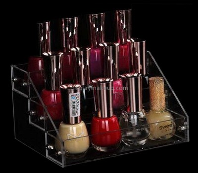 Cosmetic display stand suppliers custom acrylic display holder for nail polish DMD-878