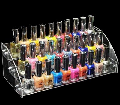 Plastic manufacturers custom acrylic nail polish shelf organizer holder DMD-894