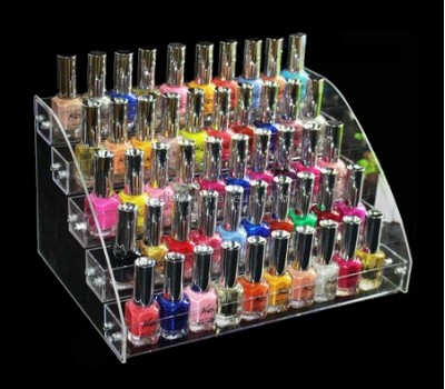 Cosmetic display stand suppliers custom cheap acrylic nail polish rack holder DMD-907