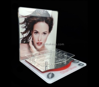 Acrylic products manufacturer custom perspex makeup lipstick holder DMD-965