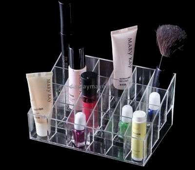 Makeup display stand suppliers custom tiered acrylic display holders DMD-972