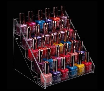 Customized clear acrylic nail polish racks for sale DMD-1244