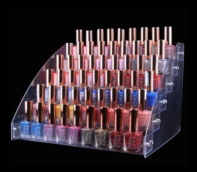 Customized clear acrylic nail polish storage container DMD-1249