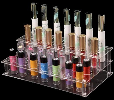 Bespoke transparent acrylic lipstick display rack DMD-1275