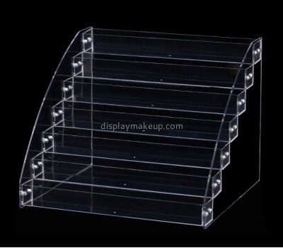 Bespoke transparent acrylic step display stand DMD-1294