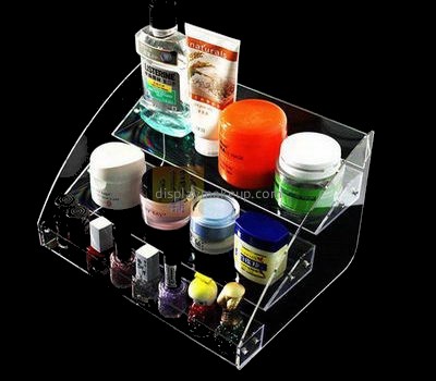 Bespoke tiered acrylic makeup display stand DMD-1480